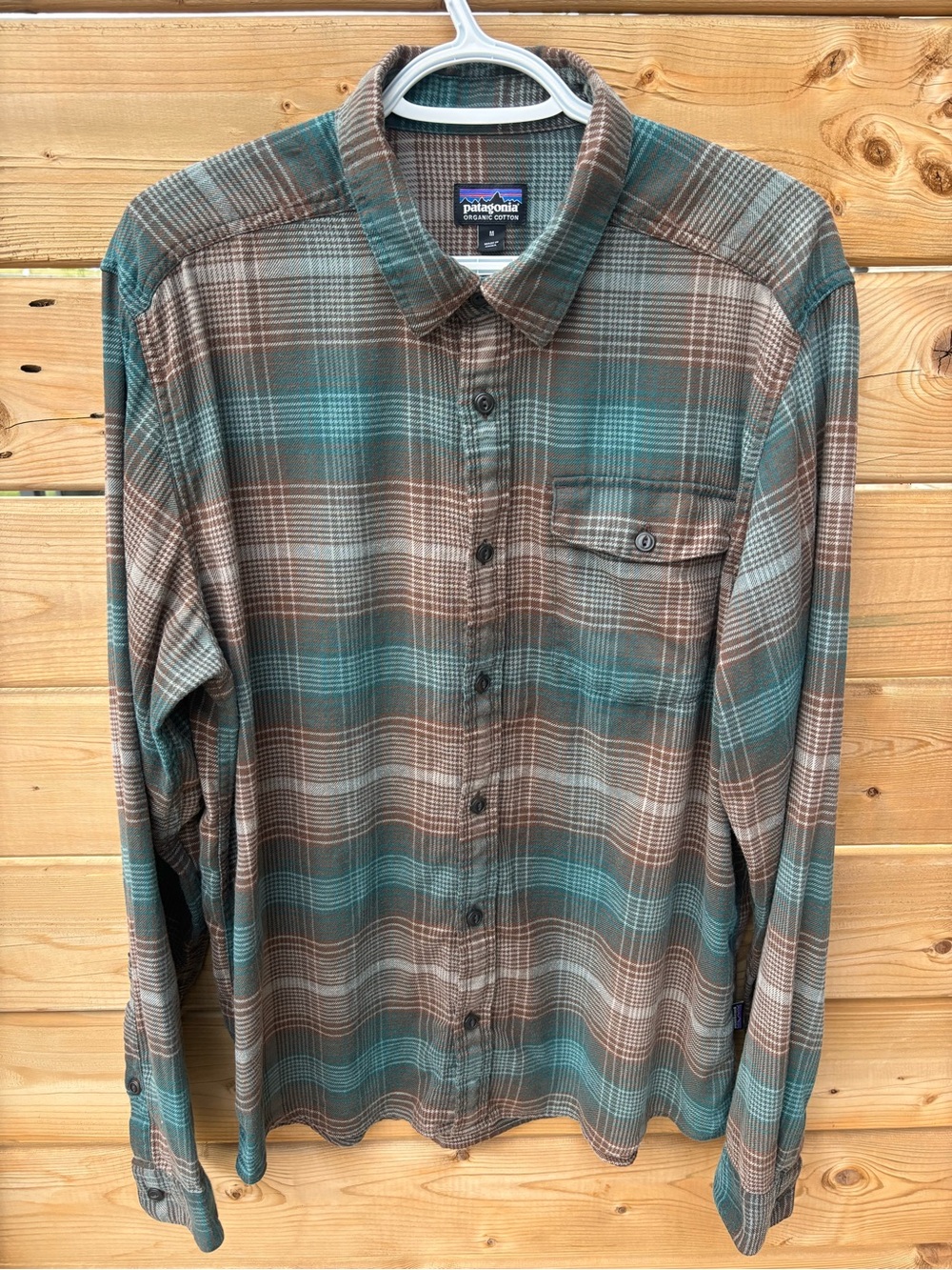 Patagonia Plaid Organic Cotton Button Down